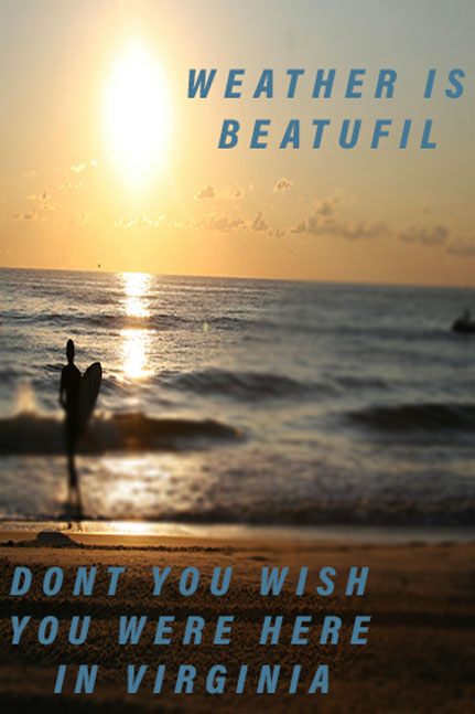 postcard design