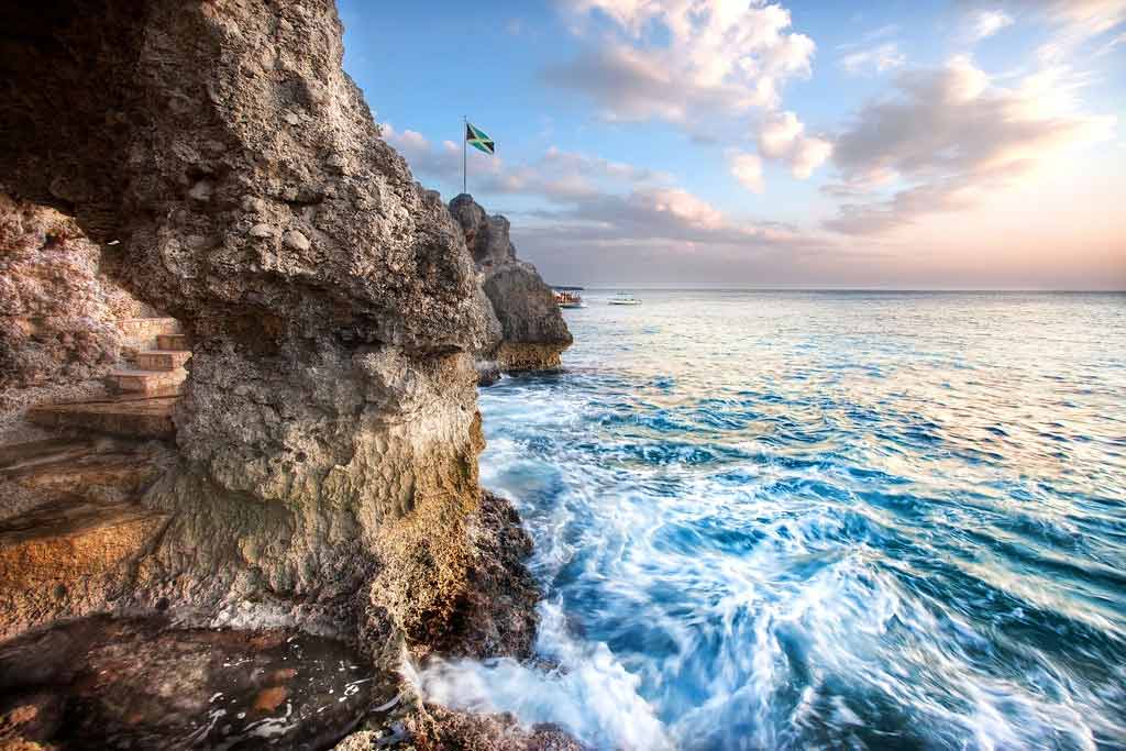coast of Negril Jamaica